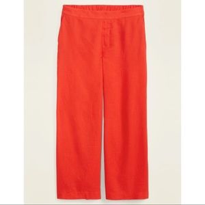 High-Waisted Pull-On Culottes Pants (NWT)